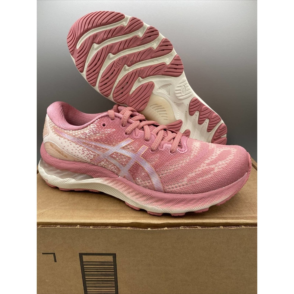 Asics GEL-Nimbus 23 Rose / Bronze Running Sports Shoes 1012A885-708 Women’s Sz 7